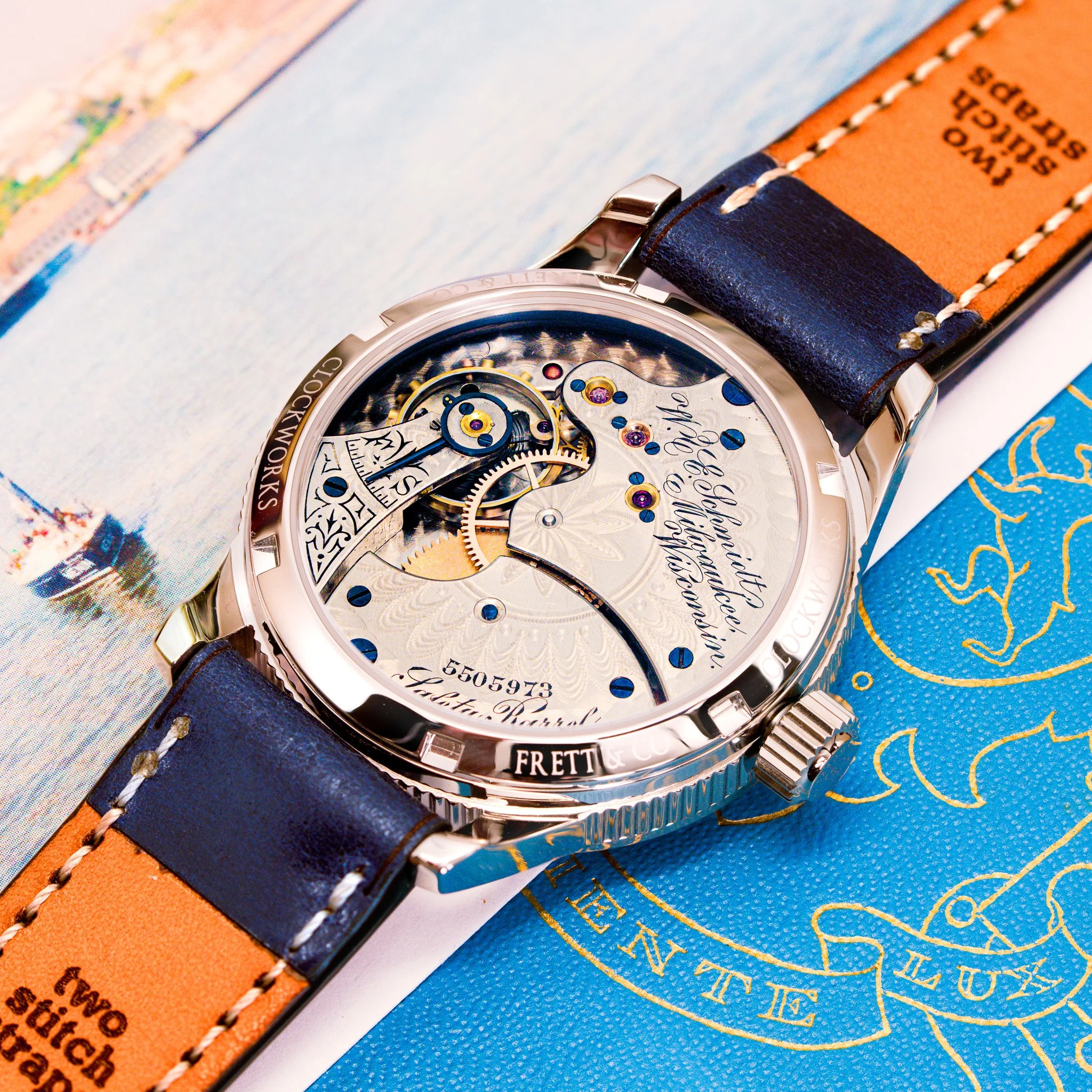 WALTHAM 腕時計 1960's Waltham 17 Jewels Self Winding Shock Protected Wrist Watch